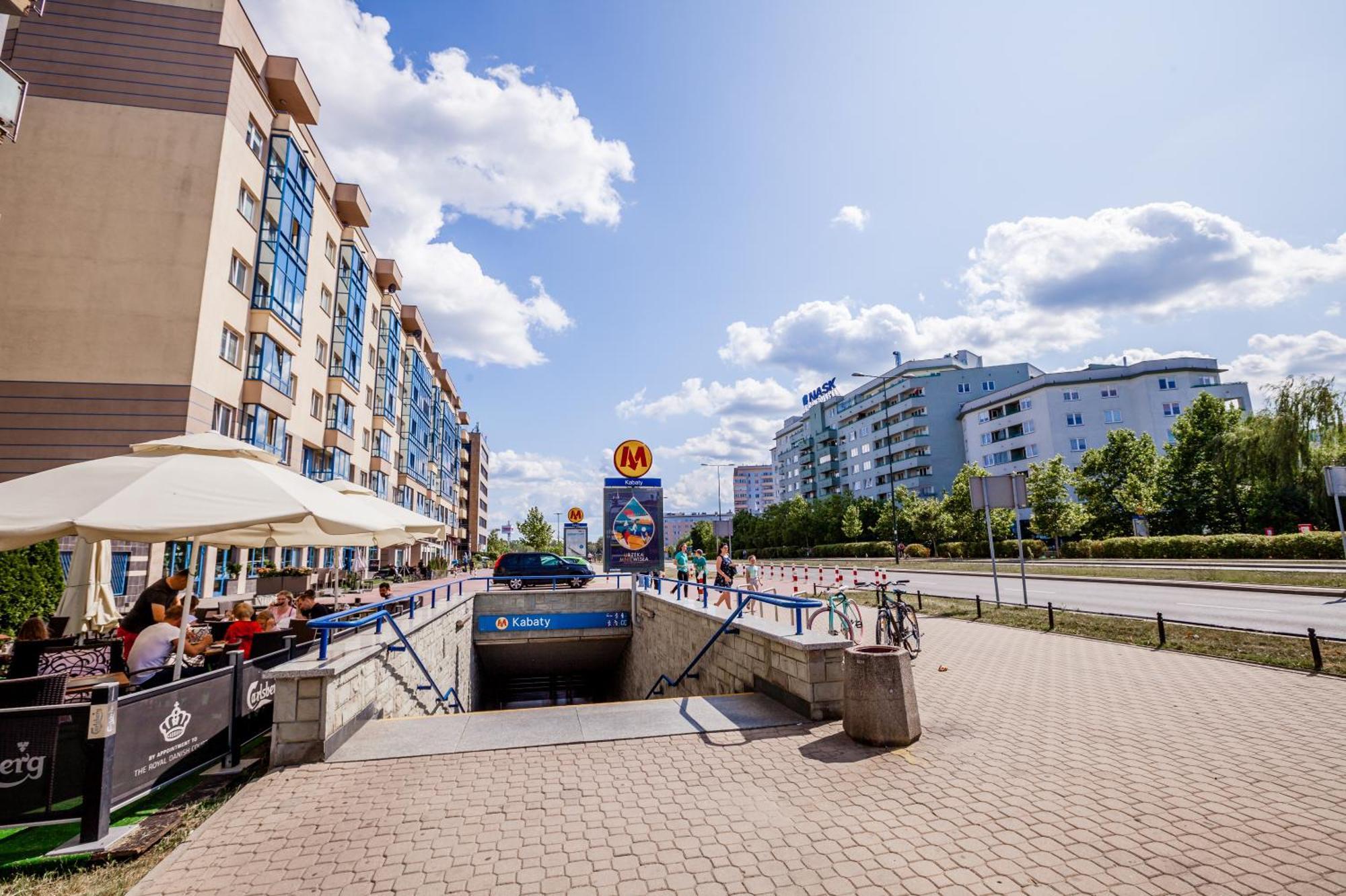 Green Kabaty Apartment 1 Varsovia Exterior foto
